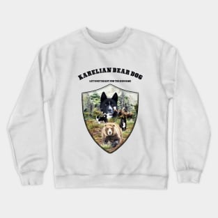 Karelian Bear Dog Crewneck Sweatshirt